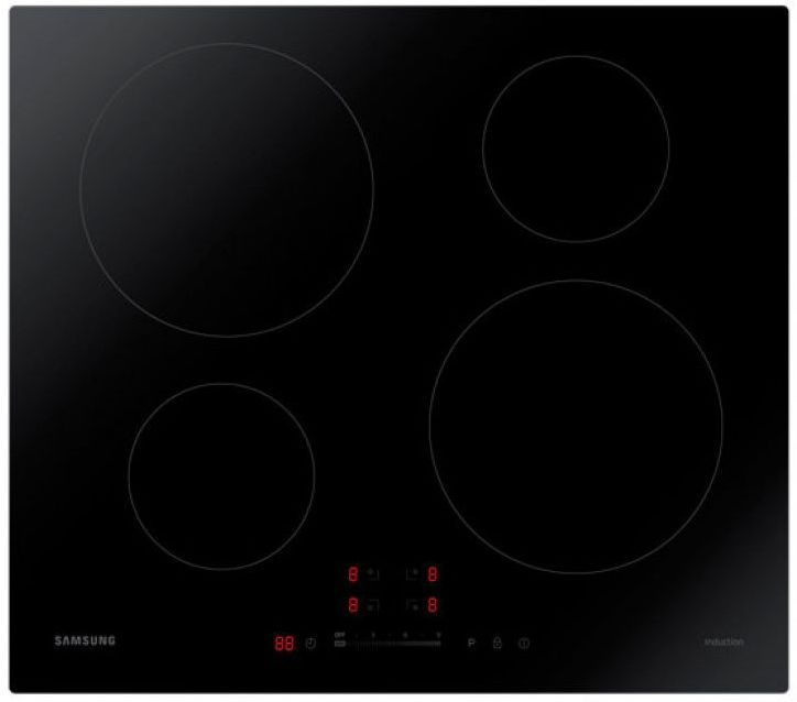 Индукционная варочная поверхность Samsung NZ64H37070K/WT черный