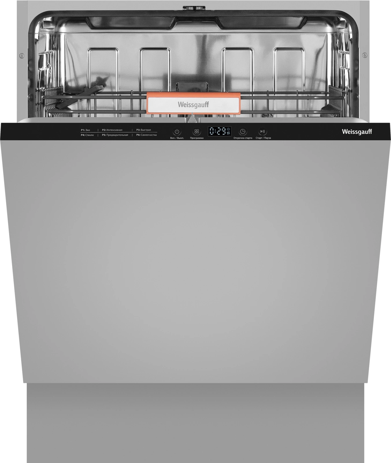 Посудомоечная машина встраив. Weissgauff BDW 6026 Infolight полноразмерная
