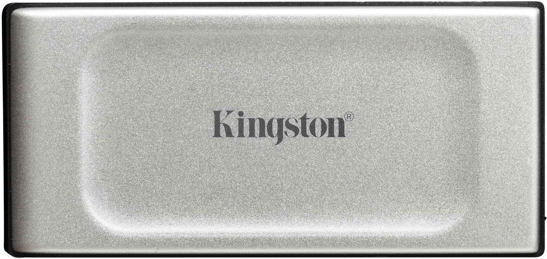 Накопитель SSD Kingston USB 3.2 2Tb SXS2000/2000G XS2000 1.8" серый