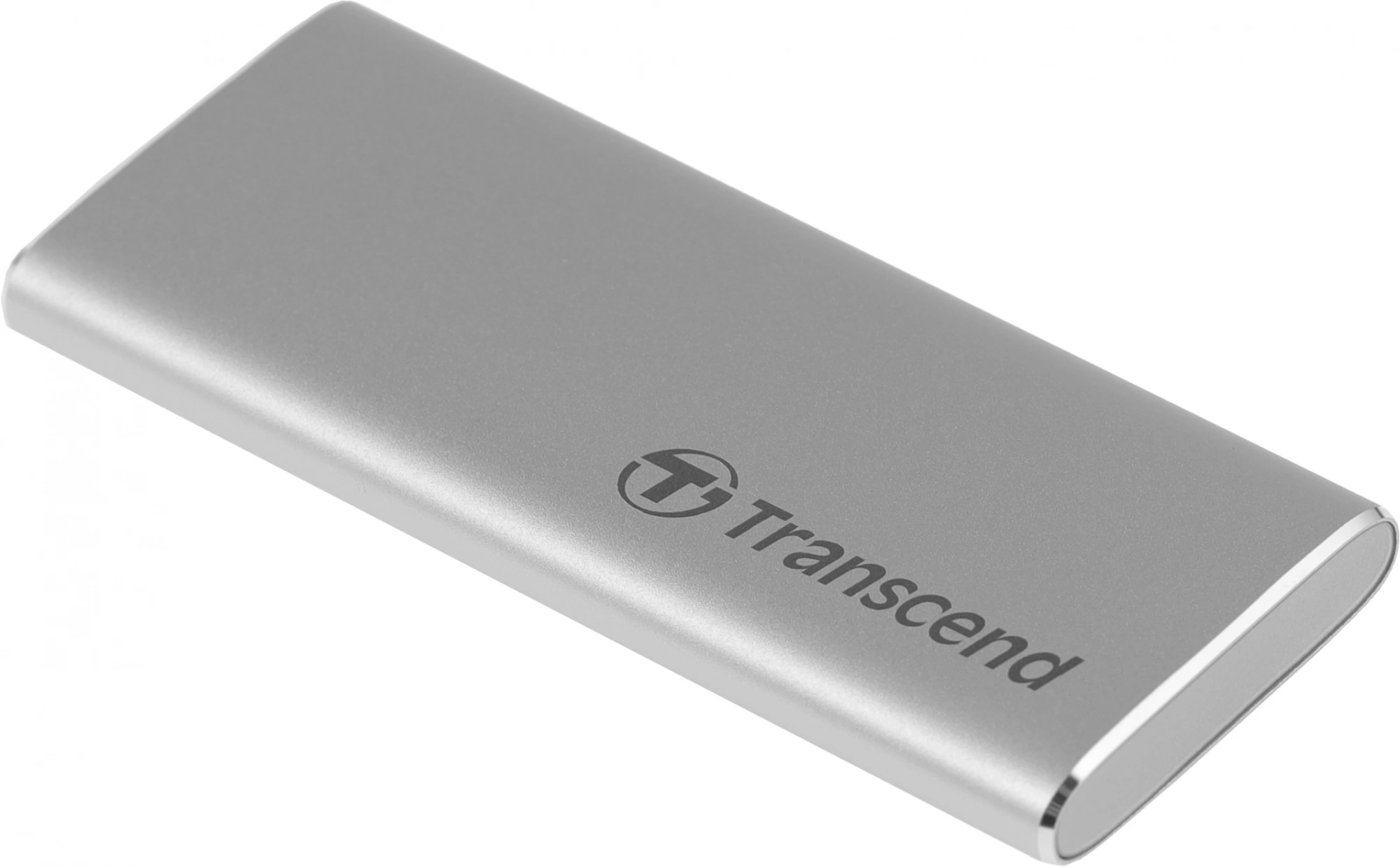 Накопитель SSD Transcend USB-C 500Gb TS500GESD260C серебристый