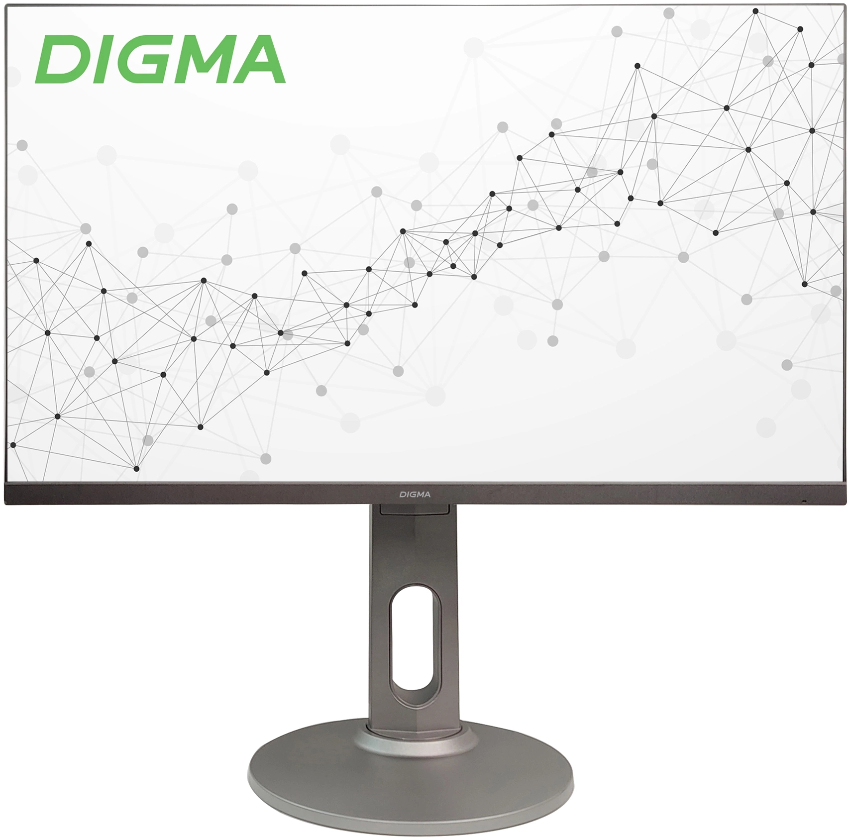 Монитор Digma 27" Progress 27P705Q черный IPS LED 5ms 16:9 HDMI M/M матовая HAS 300cd 178гр/178гр 2560x1440 75Hz FreeSync DP 2K USB 6.1кг