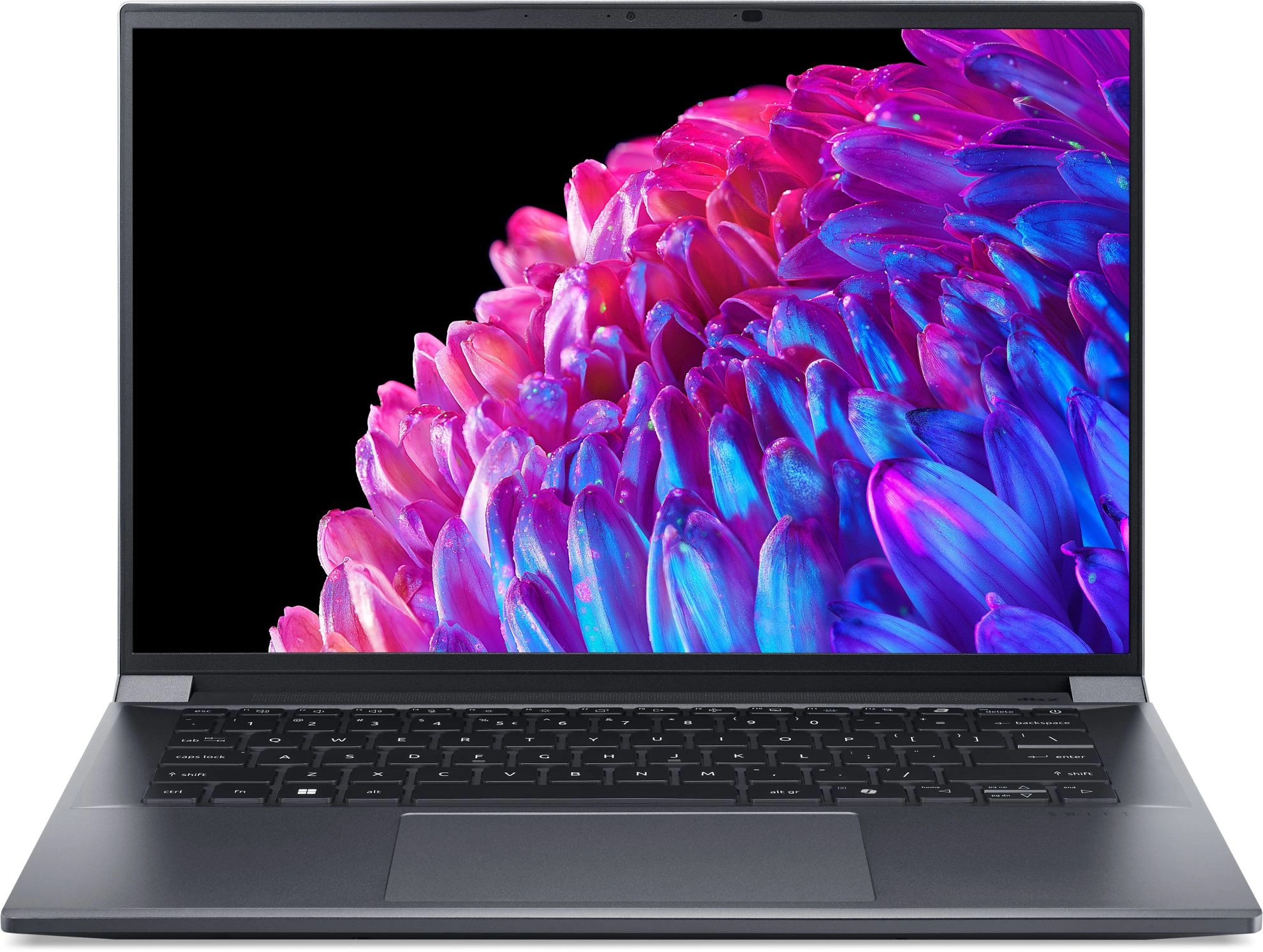 Ноутбук Acer Swift X 14 SFX14-72G-76LG Core Ultra 7 155H 16Gb SSD1Tb NVIDIA GeForce RTX4060 8Gb 14.5" OLED WQXGA+ (2880x1800) без ОС metall WiFi BT Cam (NX.KR8CD.001)