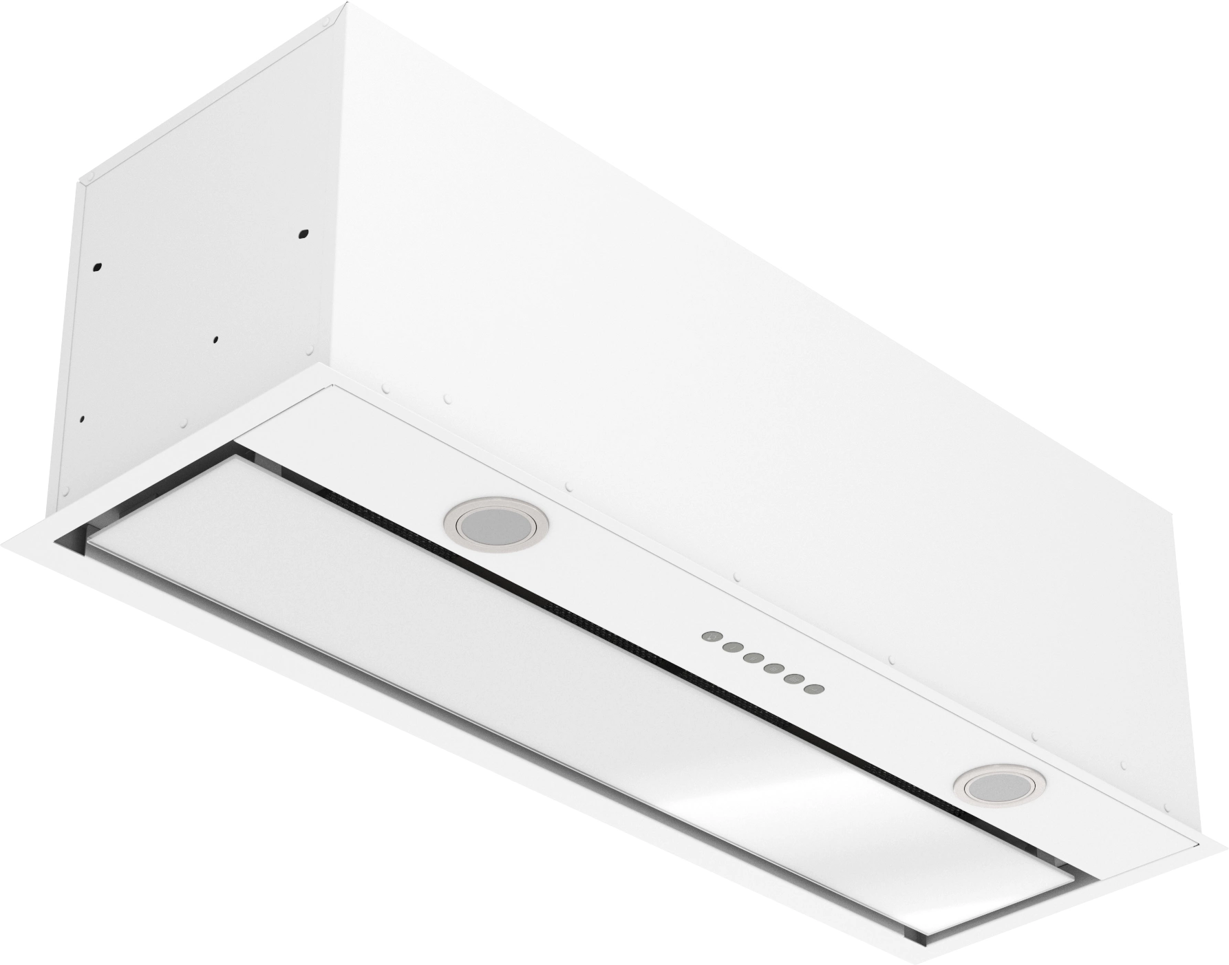 Вытяжка встраиваемая Elikor Cube 90П-1000-Э4Д белый управление: кнопочное (1 мотор)