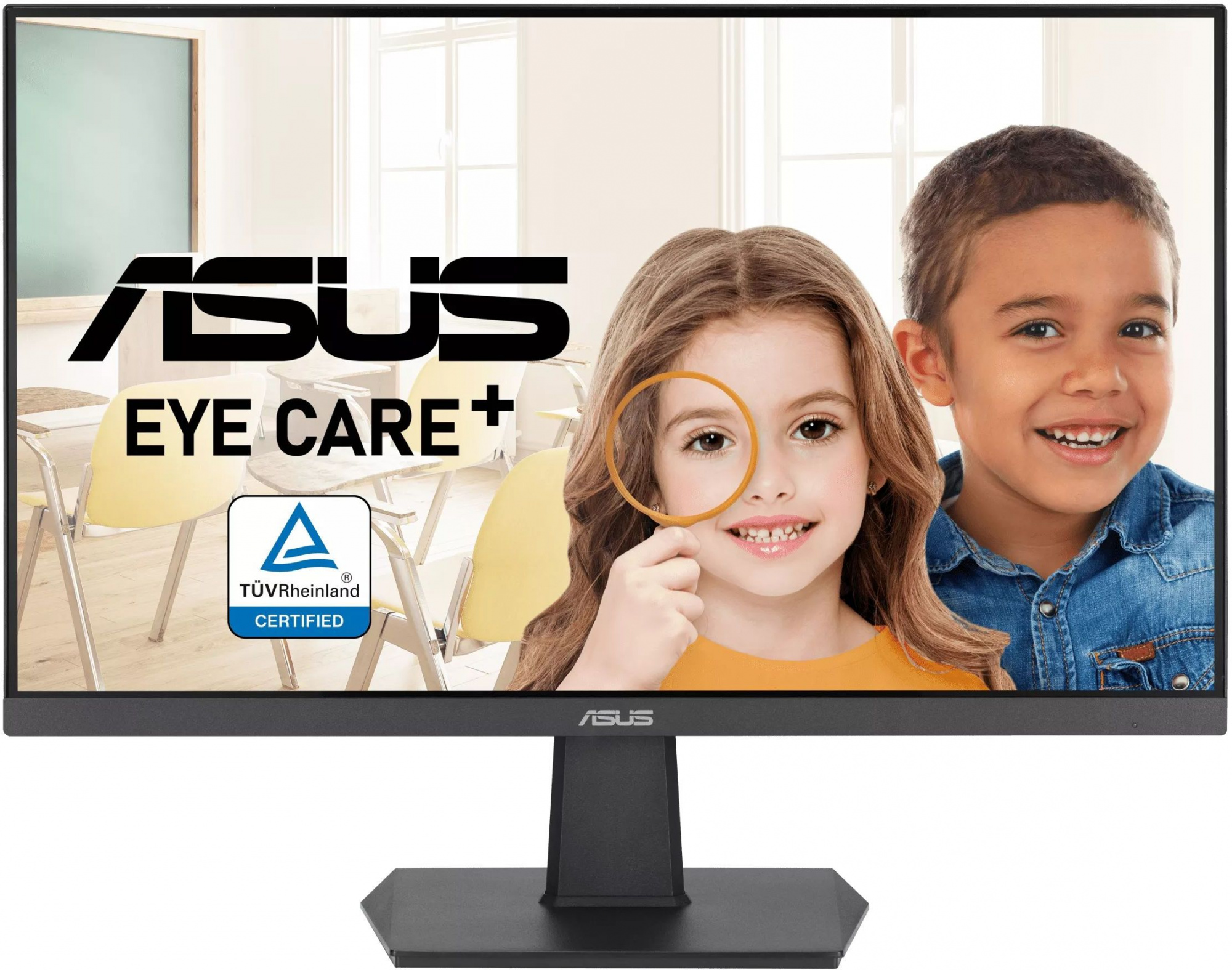 Монитор Asus 23.8" VA24EHF черный IPS LED 1ms 16:9 HDMI матовая 250cd 178гр/178гр 1920x1080 100Hz FHD 2.84кг
