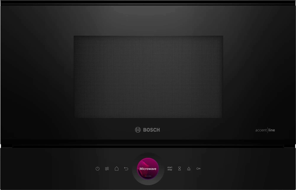 Микроволновая печь Bosch BFR9221B1 21л. 900Вт черный (встраиваемая)