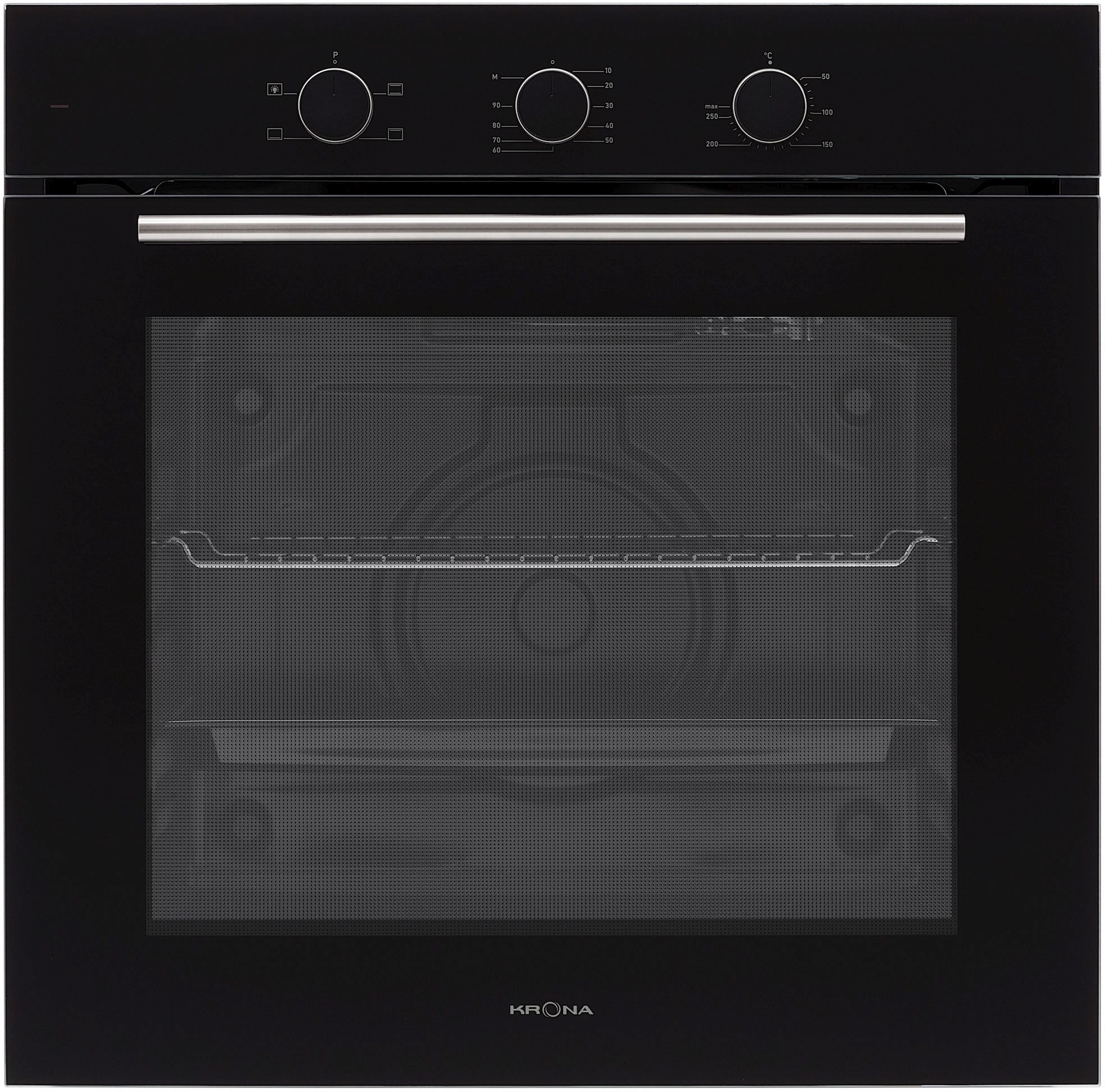 Духовой шкаф Электрический Krona ELEMENT 60 BL черный